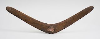 Aboriginal Wood Boomerang