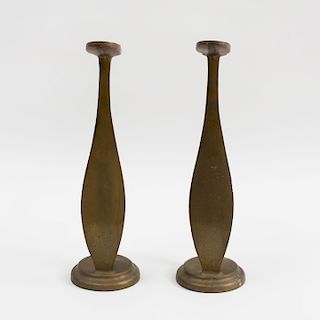 Pair of Brass "Shoe Shine" Shoe Supports