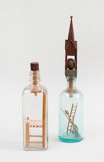 Two Objects in Bottles
