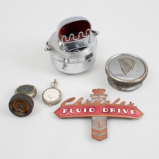 Group of Five Automobile Accessories