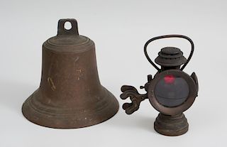 Railroad Lantern, The 'Neverout Insulated Kerosene Safety Lamp'