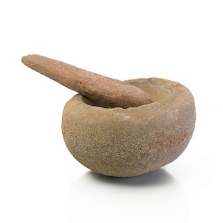 Stone Mortar and Pestle