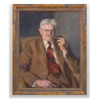Louis Betts (1873-1961): Portrait of Percy MacKaye