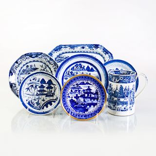 Group of Blue and White Porcelain