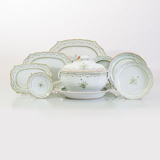 Chinese Export Porcelain Part Service