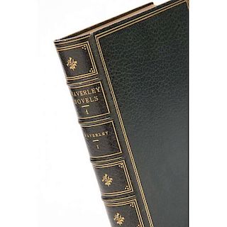 Deluxe Limited Edition of Walter Scott's Waverly Novels in 51 Volumes