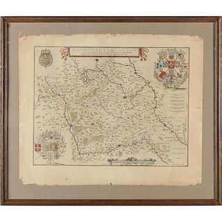 Willem Janszoon Blaeu, Map of Flanders