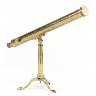 Early 19th Century English Brass Library Telescope