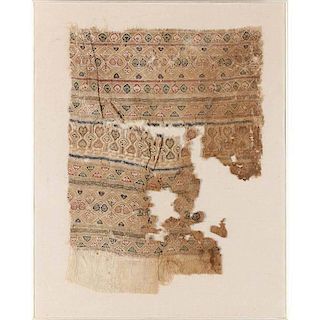Large Coptic Textile Fragment