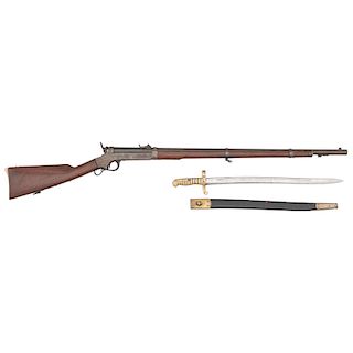 Sharps and Hankins Navy Rifle & Saber Bayonet
