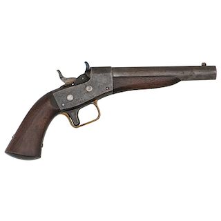 Remington Transitional Model 1865/67 Navy Rolling Block Pistol