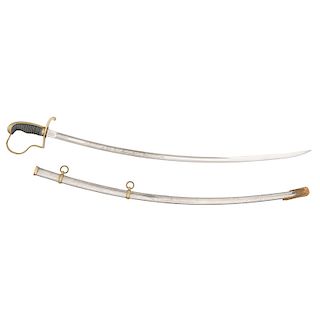 M-1872 Mounted Artillery Officers Sword By Horstman