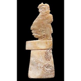 Pre-Columbian Carved Mayan Shell Spatula