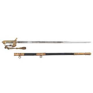 Royal Canadian Naval Officer's Sword by Wilkinson