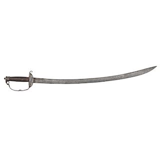 Classic 17th Century Steel Hilted English Sword