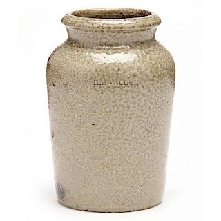 Stoneware Storage Jar, W.H. Hancock (Moore Co., 1845-1924)