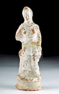 Greek Canosan Terracotta Statuette of Woman, ex-Bonhams