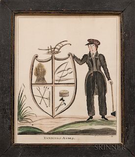 James R. Osborne (Portland, Maine, fl. 1827-1832)  Farmers Arms