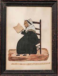 Clarissa Barnes (Connecticut, 1819-1836)  Martha Barnes Aged 96 Years and 6 Months