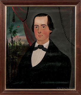 Sturtevant J. Hamblen (Maine/Massachusetts, act. 1837-1856)  Portrait of Mr. Hosmer