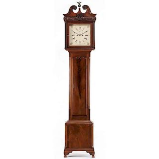 American Chippendale Tall Clock