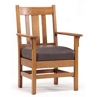 Stickley, Arts and Crafts Arm Chair
