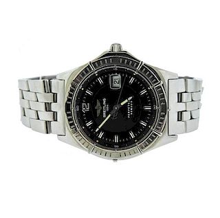 Breitling Perpetuel Sirius Stainless Quartz Watch A62011