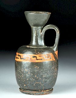 Greek Apulian Pottery Lekythos