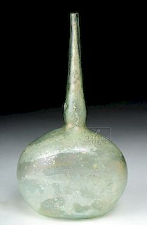 Roman Glass Bottle w/ Tapered Spout