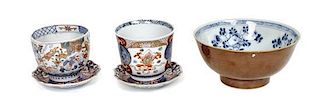 A Collection of Imari Porcelain Table Articles, Diameter of first 5 3/4 inches.
