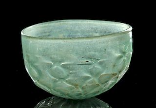 Rare Roman Glass Netted Bowl