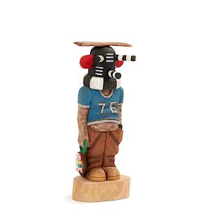 Hopi Mocking Kachina "Kwikwilyaka", Theron Shelton