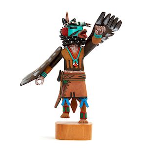 Hopi Eagle Kachina "Kwahu", William James