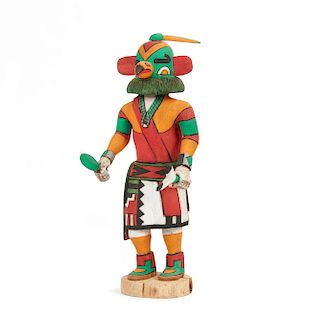 Hopi Parrot Kachina "Kyash", Elmer Adams