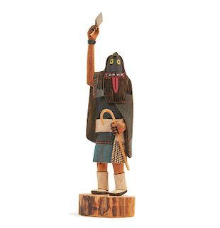 Hopi Monster Woman Kachina "Soyok Wuhti", Aaron Abeita