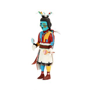 Hopi Flute Kachina "Lenang"