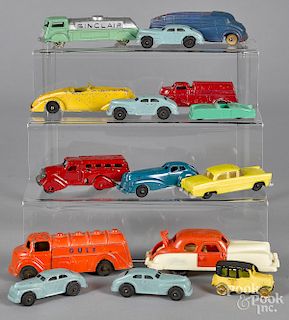 Collection of small vehicles