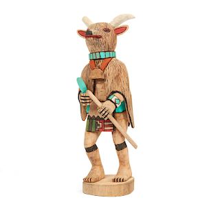 Hopi Billy Goat Kachina "Kapicha", Elmer Adams