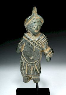 Roman Bronze Steelyard Weight - Standing Soldier