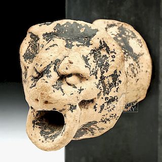 Roman Terracotta Lion Spout