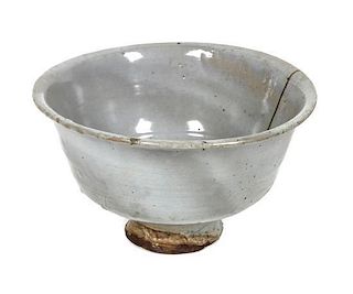 A Korean Celadon Tea Bowl, Diameter 5 7/8 inches.