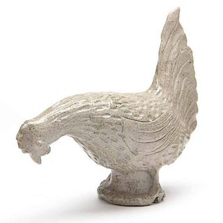 NC Folk Pottery, Charles Moore, Chicken