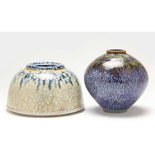 NC Pottery, Tom Turner, Two Pieces