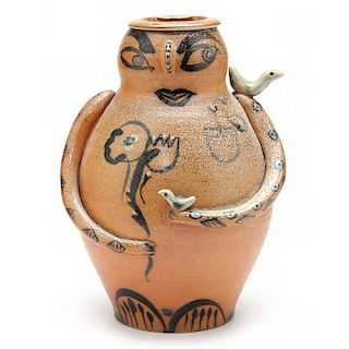 NC Folk Pottery, Fred Johnston, Jar