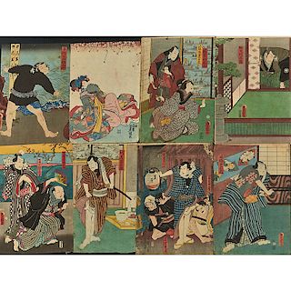 UTAGAWA KUNISADA (TOYOKUNI III) (Japanese, 1786-18