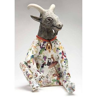 NC Pottery, Carol Gentithes, Animal Figural