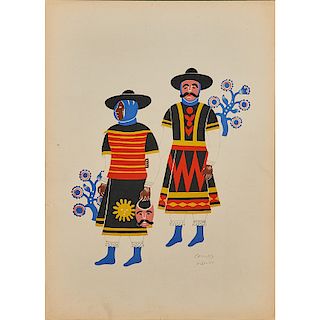 CARLOS MERIDA (Guatemalean/Mexican, 1891-1984)