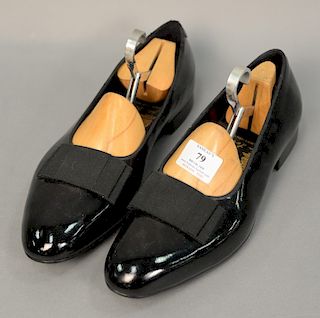 Pair of used men's John Lobb loafers, like new, approximately size 10