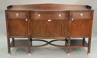 Hickory white mahogany sideboard. ht. 42in., wd. 75in.