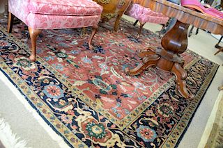 Oriental carpet. 8' x 9'8"